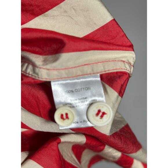 Sunnei Red Striped Button Up - Picture 3 of 6